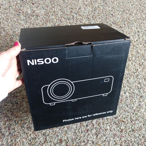 Projector With Wifi Indoor Outdoor Movie Screen Smartphone USB - Picture 2 of 3